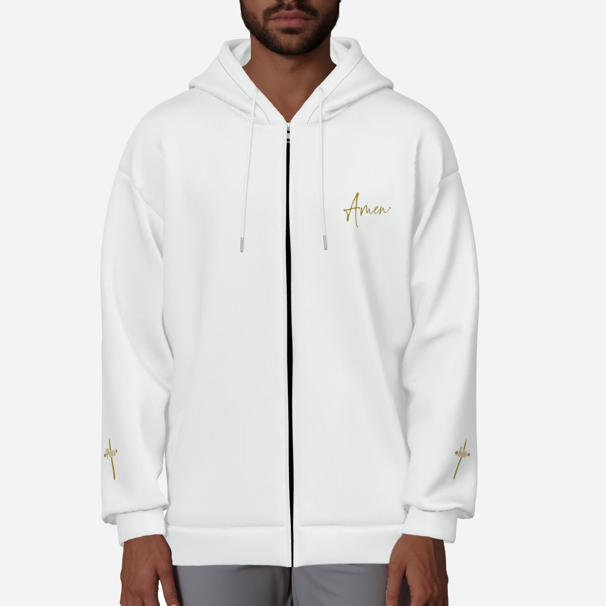 Blessed Lightweight Zip Hoodie