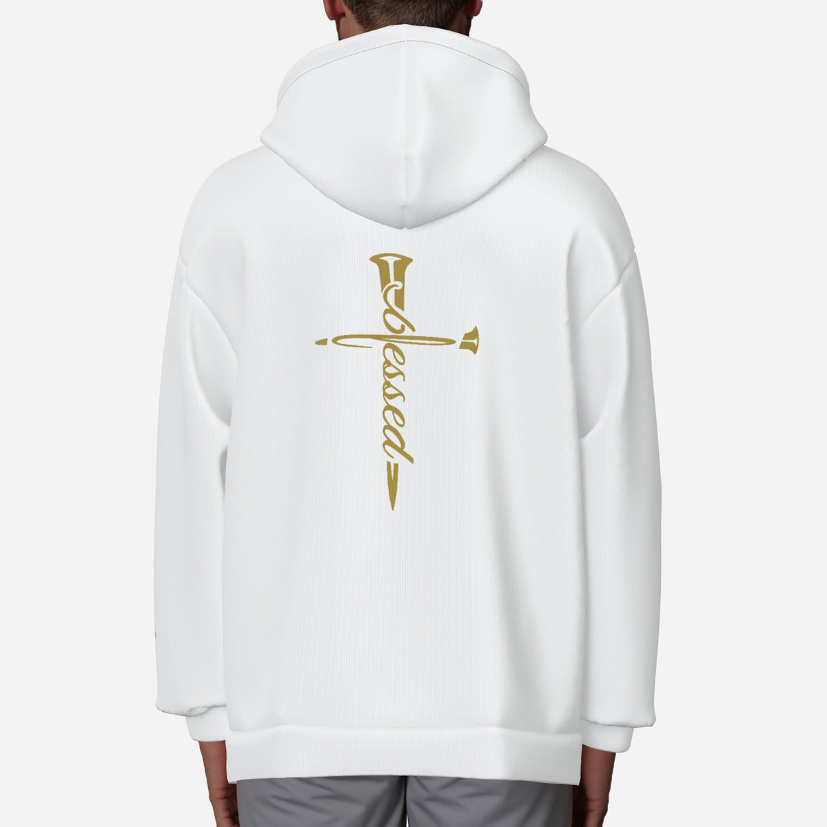 Blessed Lightweight Zip Hoodie