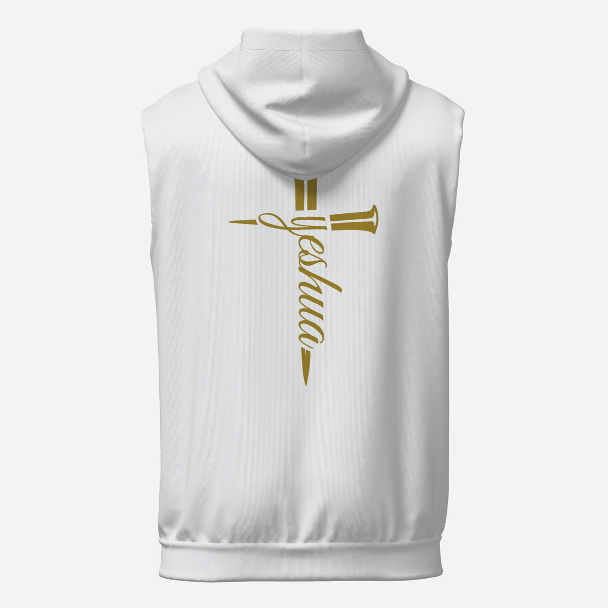 Yeshua Sleeveless Lightweight Zip Hoodie