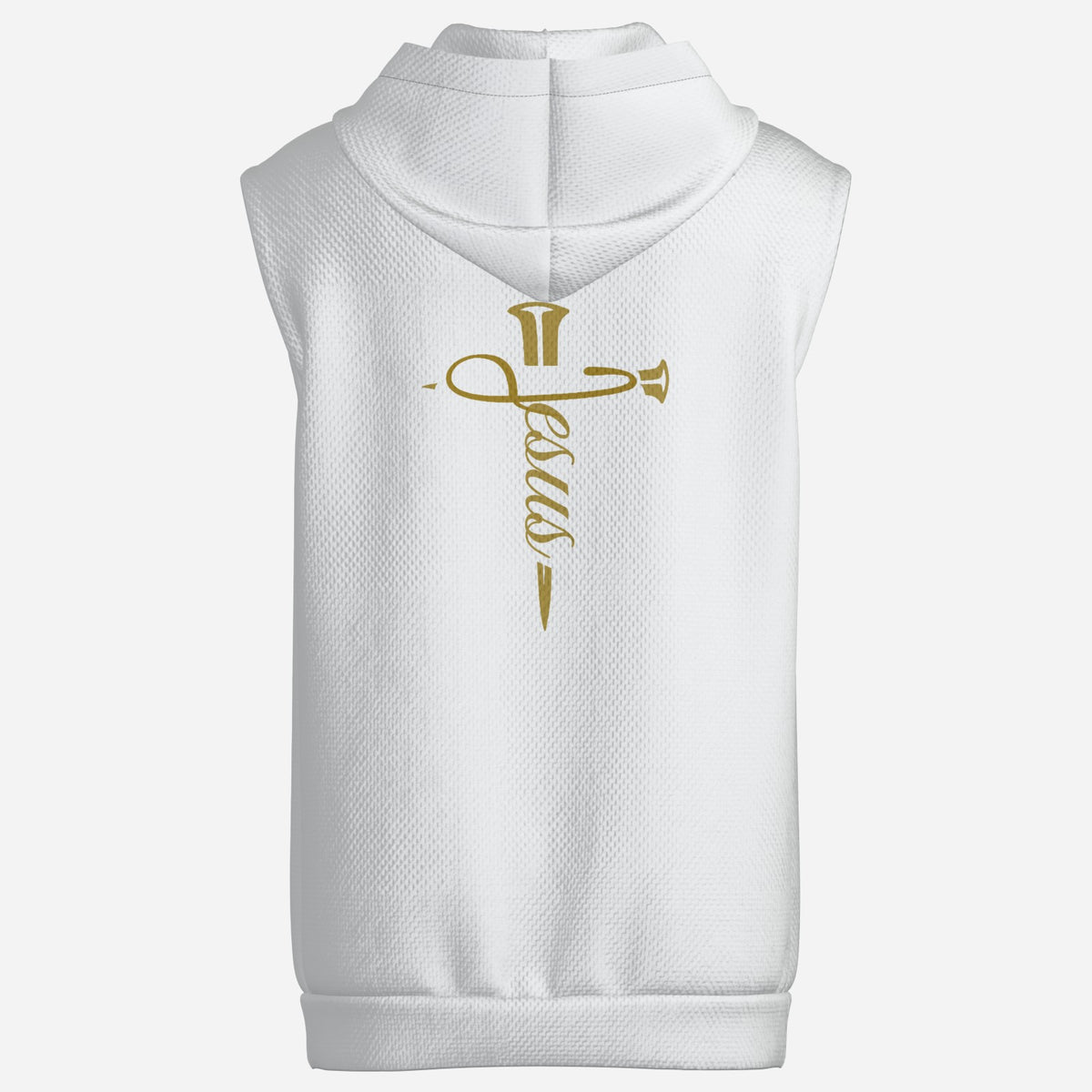 Jesus Athletic Sleeveless Hoodie
