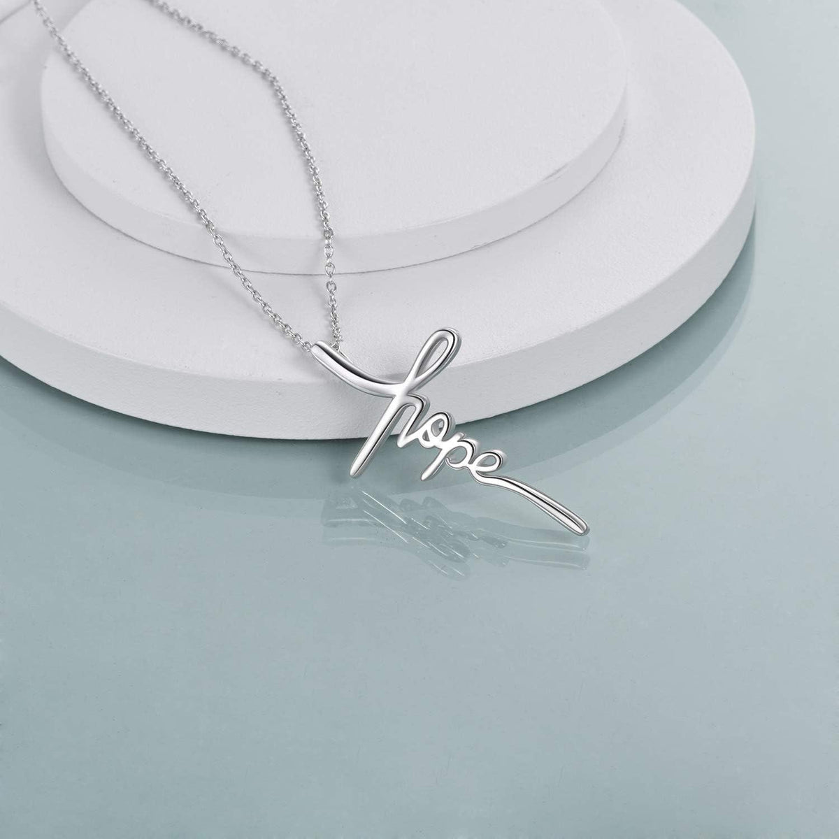 The Anchor of Hope Cross | Sterling Silver Christian Necklace