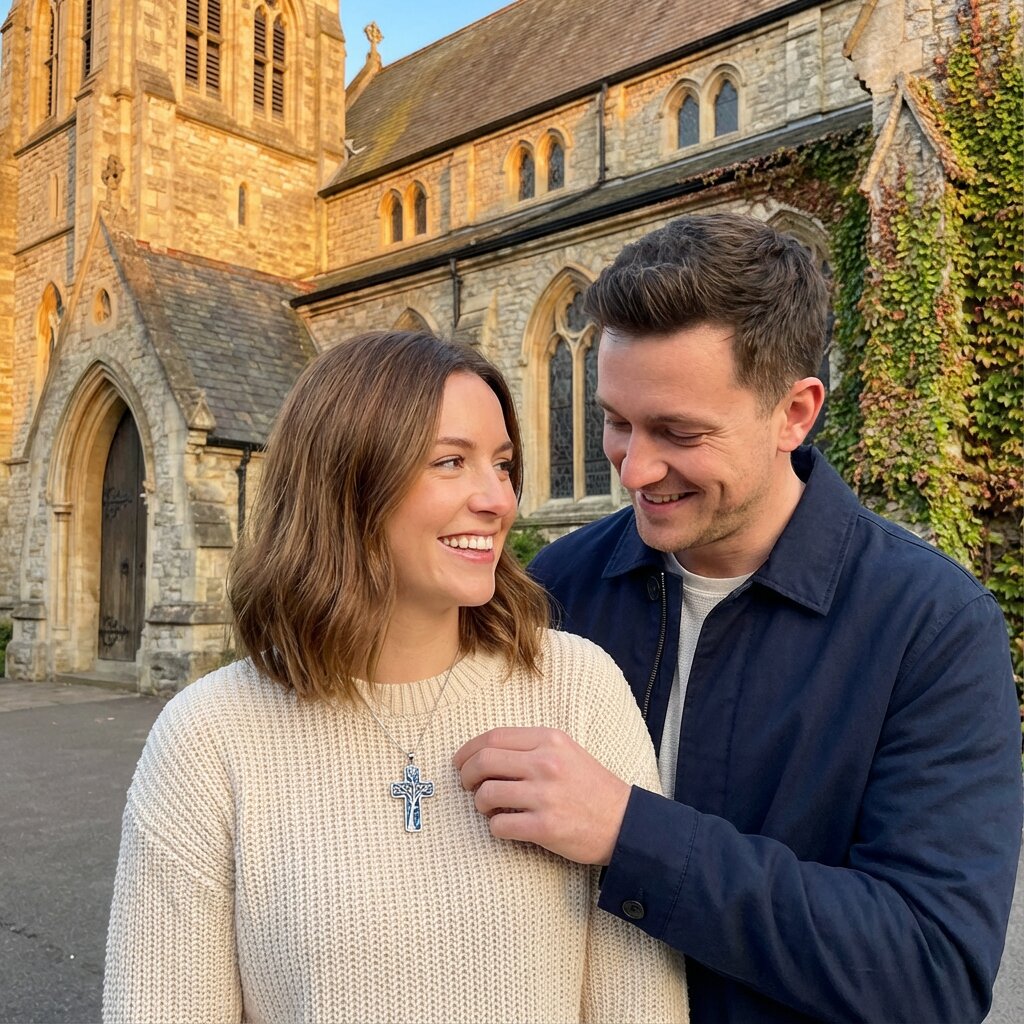 The Eden Cross | Sterling Silver Christian Necklace