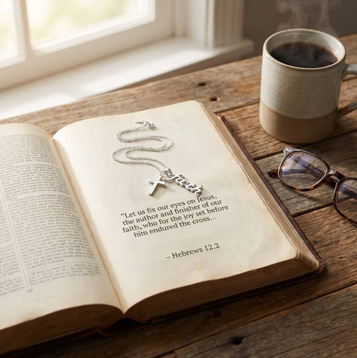 The Finished Faith Necklace | Sterling Silver Christian Necklace