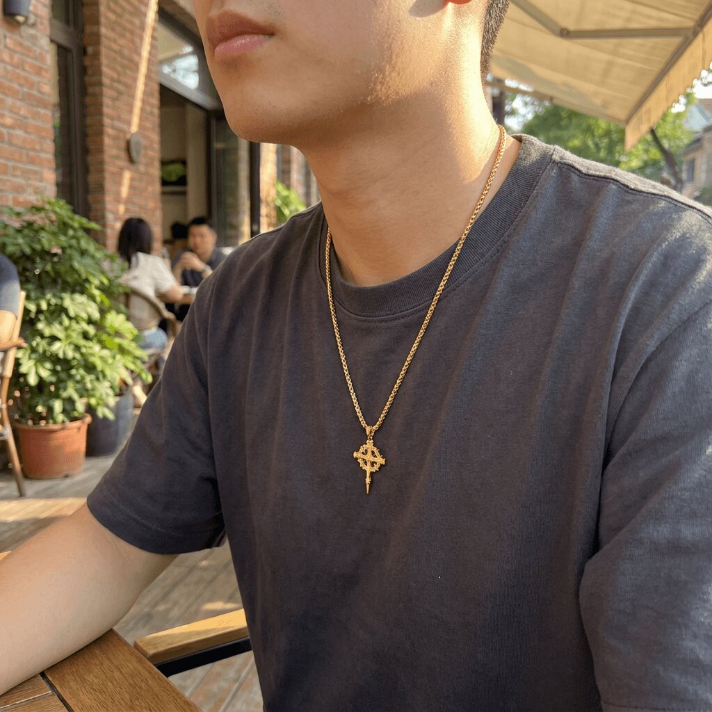 The Passion Cross | Sterling Silver Christian Necklace